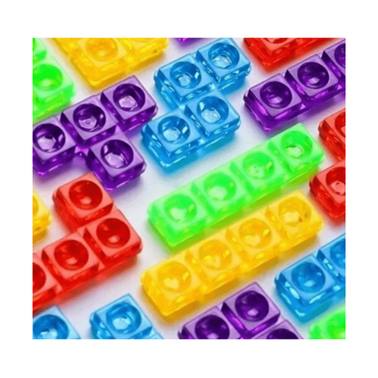 Juguete con motivo de Tetris divertido