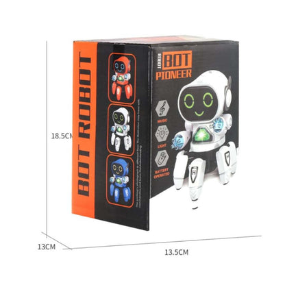 Robot Mascota Musical Bailarín con Luces LED