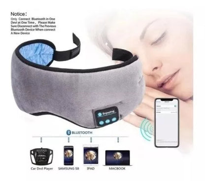 Máscara para dormir con Bluetooth