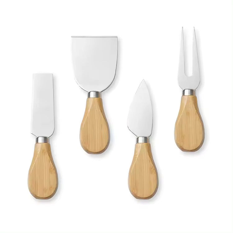 Tabla Para Quesos De Madera Bambú