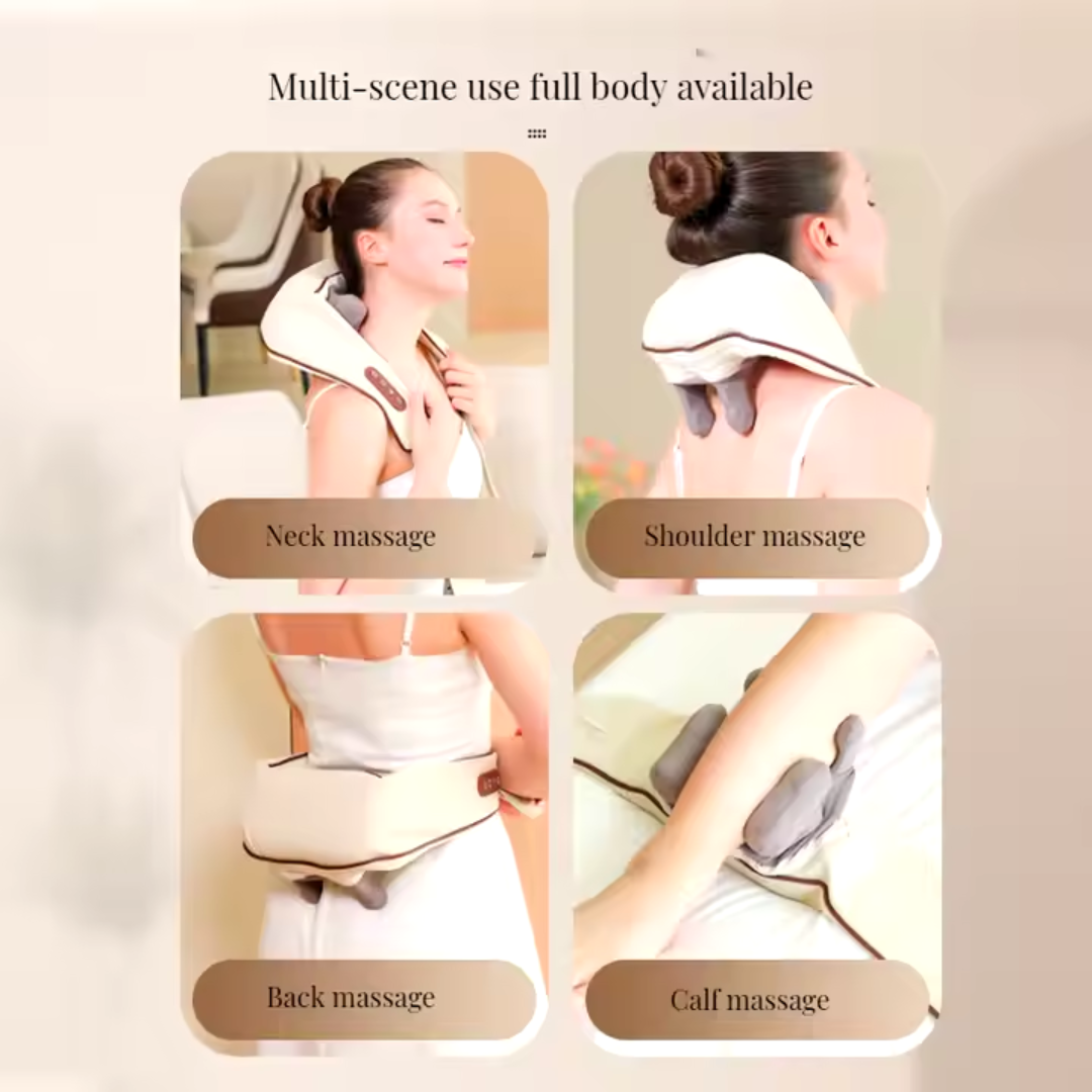 Masajeador Muscular de Cuello y Espalda Color Variable